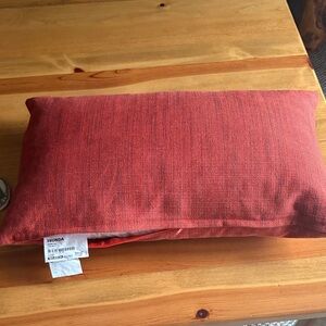 IKEA Red Accent Pillow covers 16x26